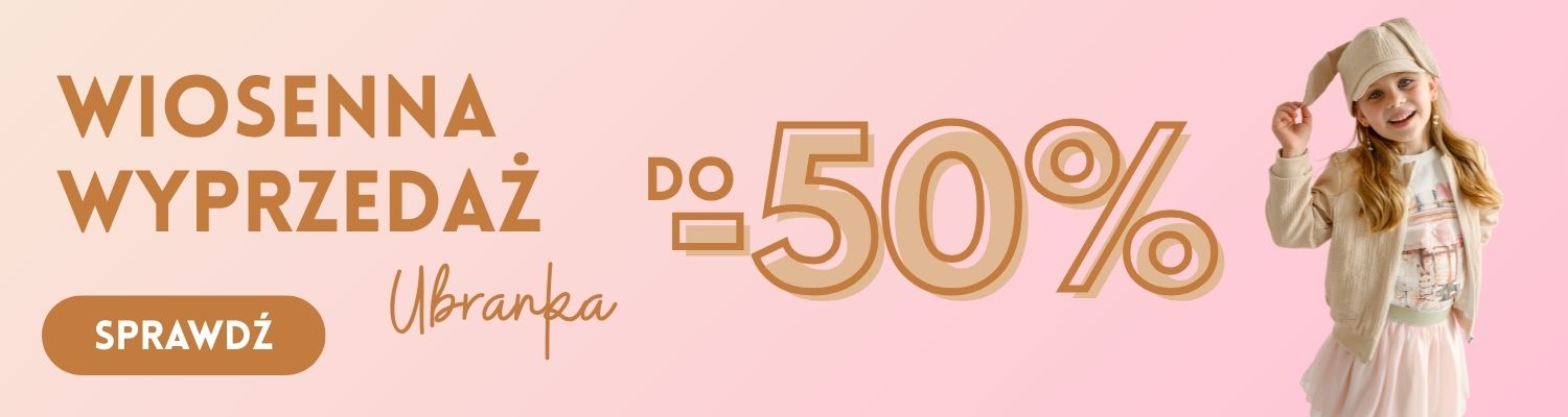 wyprzedaż wiosennych ubranek do -30%
